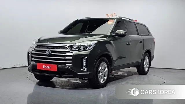 Ssangyong The New Rexton Sport 2021 Темно-зеленый из Кореи