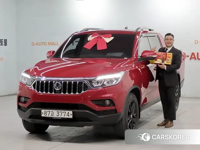 Ssangyong Rexton Sports Cannes 2019 Красный из Кореи