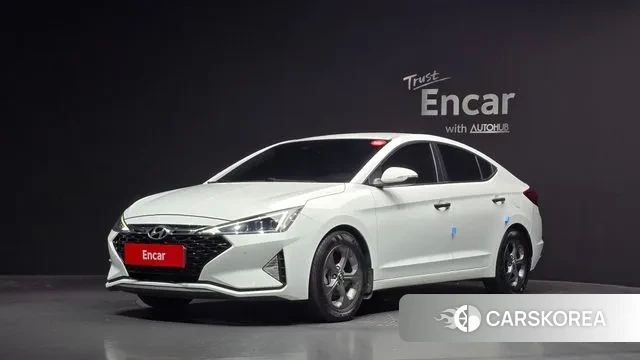 Hyundai The New Avante AD 2019 Белый из Кореи
