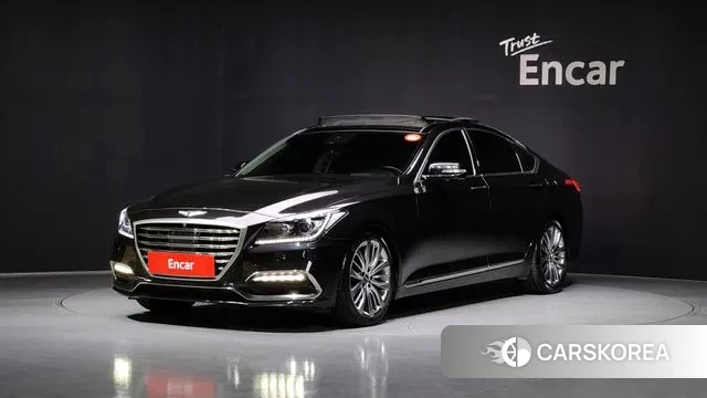 Genesis G80 2018 Черный из Кореи