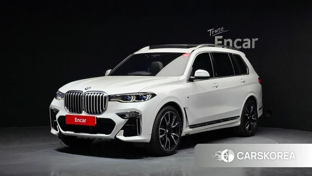 BMW X7 (G07) 2022 Белый из Кореи