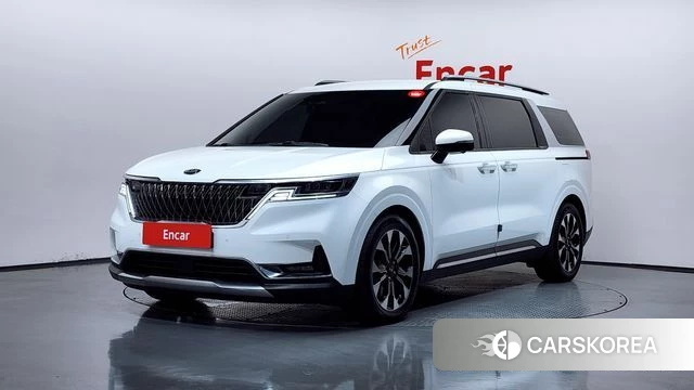 Kia Carnival 4th generation 2021 Белый из Кореи