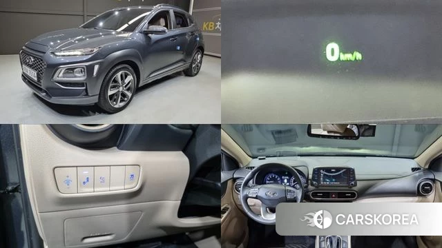 Hyundai Kona 2018 Серый из Кореи