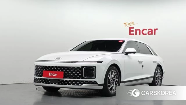 Hyundai Grandeur Hybrid (GN7) 2025 Белый из Кореи