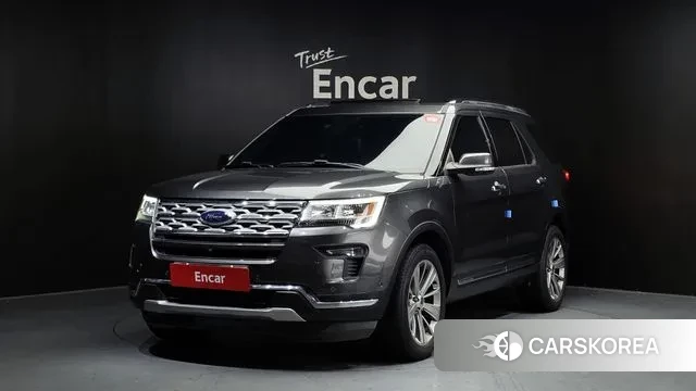 Ford Explorer 2018 Серый из Кореи