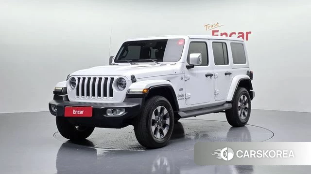 Jeep Wrangler (JL) 2019 Белый из Кореи