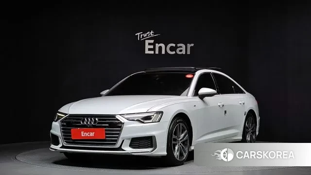 Audi A6 (C8) 2021 Белый из Кореи