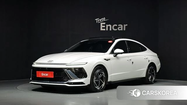 Hyundai Sonata D Edge (DN8) 2024 Белый из Кореи