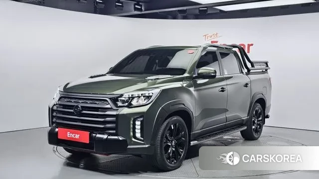 Ssangyong The New Rexton Sport 2022 Светло-зеленый из Кореи