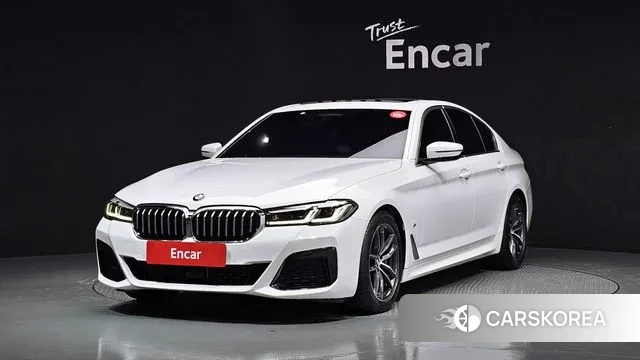 BMW 5 Series (G30) 2021 Белый из Кореи