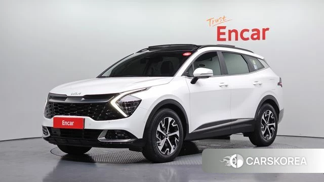 Kia Sportage 5th Generation Hybrid 2021 Белый из Кореи