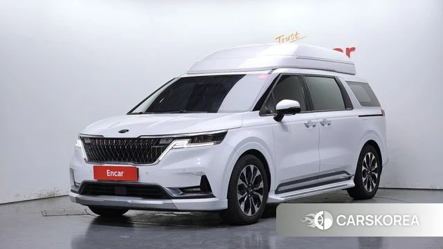 Kia Carnival 4th generation 2021 Белый из Кореи