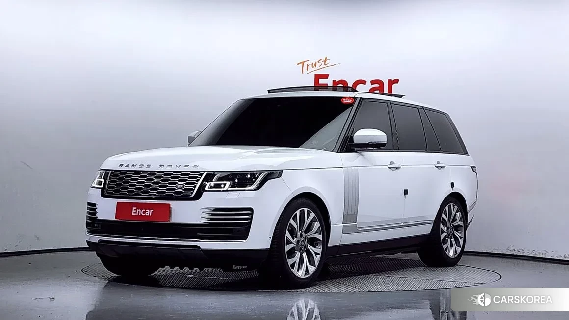 Land Rover Range Rover 4th Generation 2020 Белый из Кореи