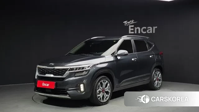 Kia Seltos 2020 Серый из Кореи