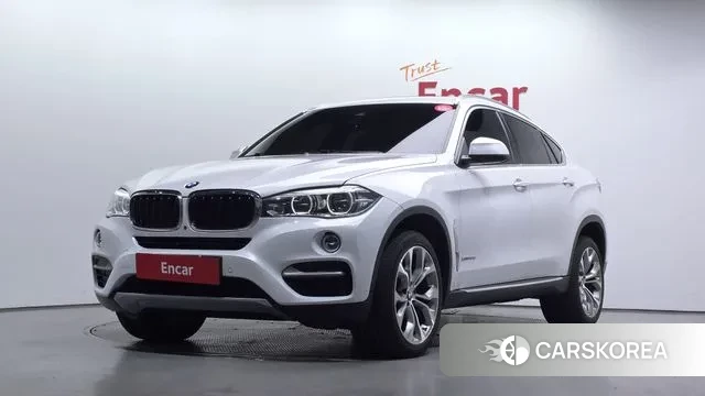 BMW X6 (F16) 2018 Белый из Кореи