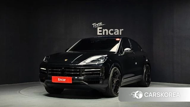 Porsche Cayenne (PO536) 2025 Черный из Кореи