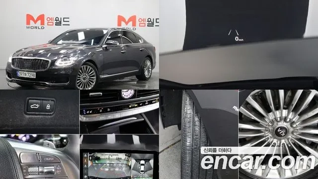 Kia More K9 2018 Серый из Кореи