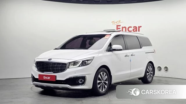 Kia All New Carnival 2018 Белый из Кореи