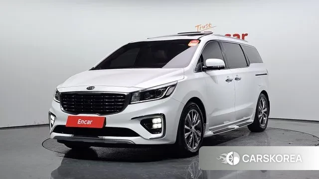 Kia The New Carnival 2019 Белый из Кореи