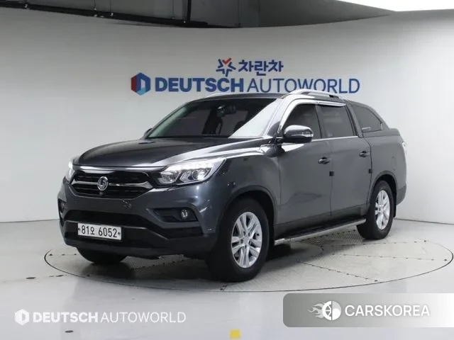 Ssangyong Rexton Sports 2018 Серый из Кореи