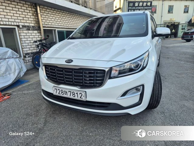 Kia The New Carnival 2020 Белый из Кореи