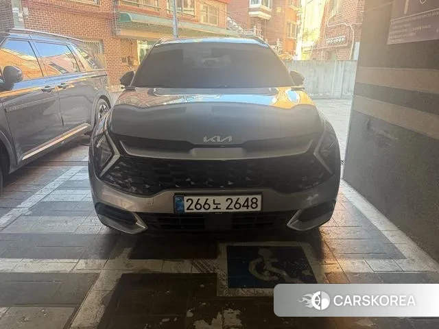 Kia Sportage 5th Generation 2021 Серебристо-серый из Кореи