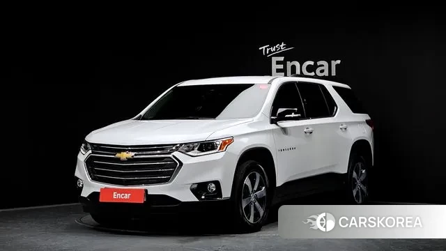 Chevrolet (GM Daewoo) Traverse 2020 Белый из Кореи