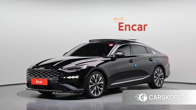 Kia K8 2021 Черный из Кореи