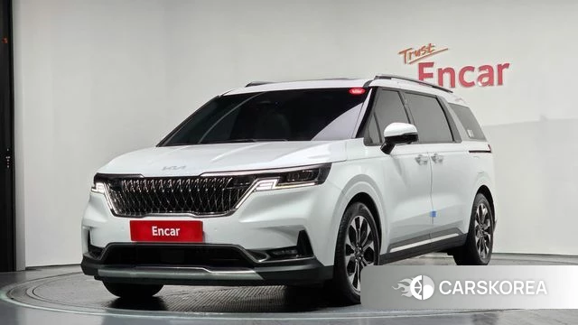 Kia Carnival 4th generation 2023 Белый из Кореи