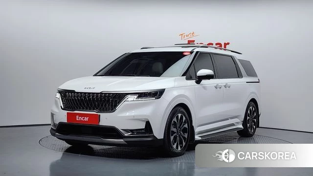 Kia Carnival 4th generation 2023 Белый из Кореи