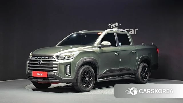 Ssangyong The New Rexton Sports Cannes 2021 Зеленый из Кореи