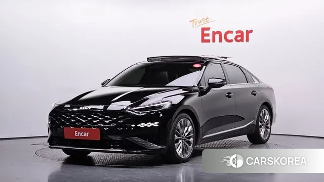 Kia K8 2021 Черный из Кореи