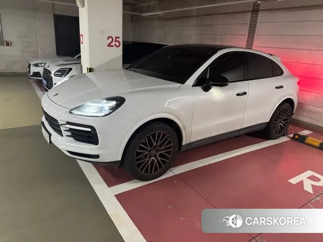 Porsche Cayenne (PO536) 2021 Белый из Кореи