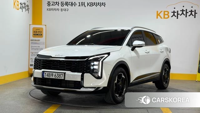 Kia The New Sportage 5th Generation 2025 Белый из Кореи