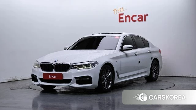 BMW 5 Series (G30) 2018 Белый из Кореи