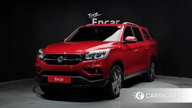 Ssangyong Rexton Sports 2018 Красный из Кореи