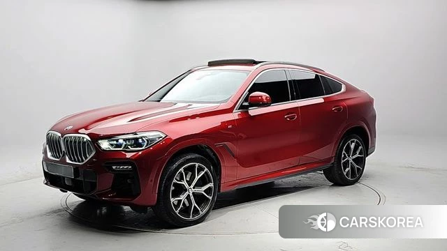 BMW X6 (G06) 2020 Красный из Кореи