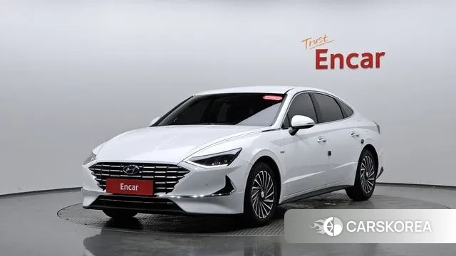 Hyundai Sonata Hybrid (DN8) 2019 Белый из Кореи
