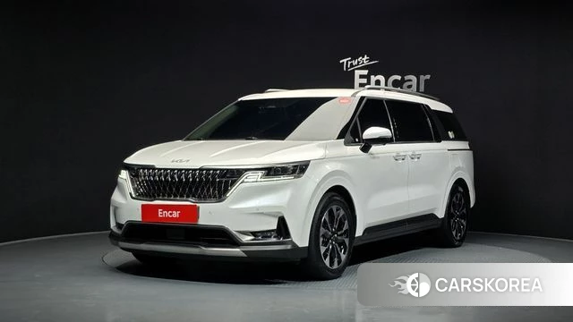Kia Carnival 4th generation 2023 Белый из Кореи