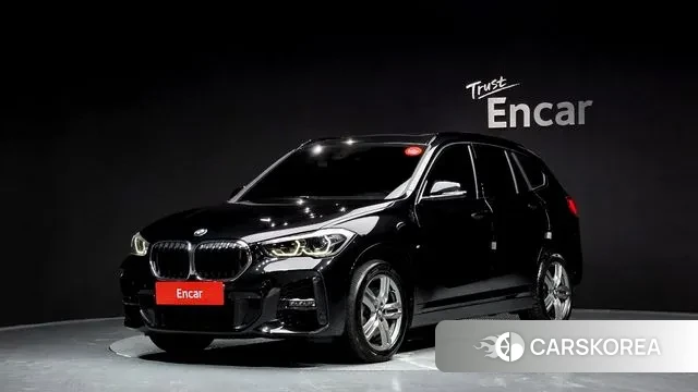 BMW X1 (F48) 2021 Черный из Кореи