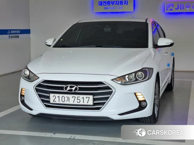 Hyundai Avante AD 2018 Белый из Кореи