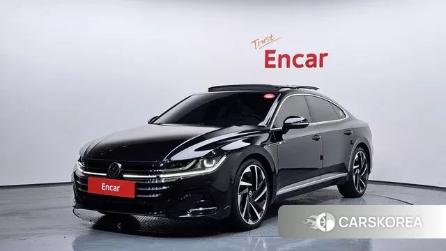 Volkswagen Arteon 2022 Черный из Кореи