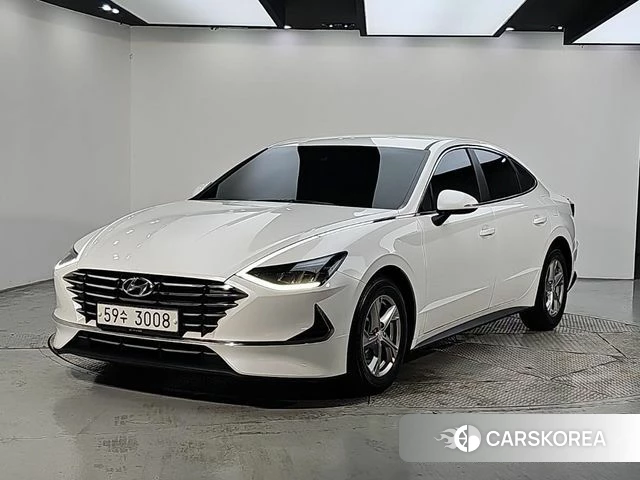 Hyundai Sonata (DN8) 2019 Белый из Кореи