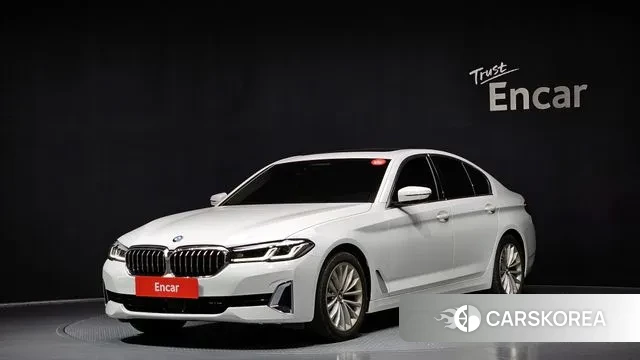 BMW 5 Series (G30) 2021 Белый из Кореи