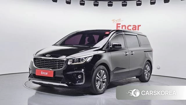 Kia The New Carnival 2018 Черный из Кореи