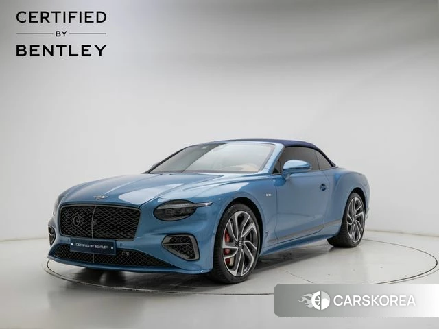 Bentley Continental GT 4th Generation 2025 Синий из Кореи