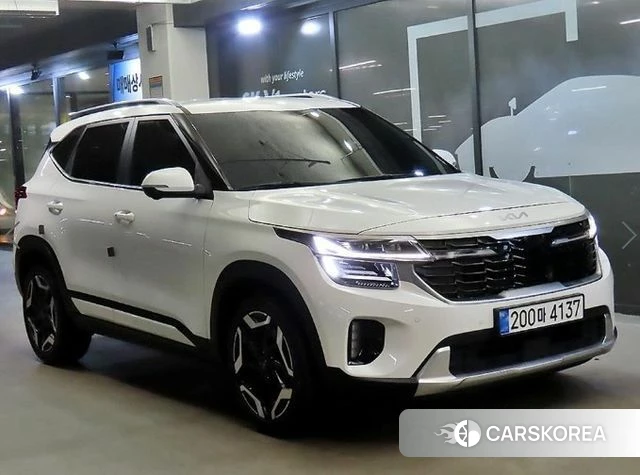 Kia The New Seltos 2024 Белый из Кореи