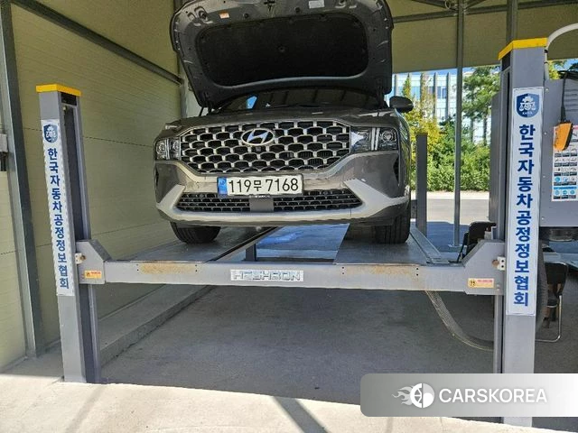Hyundai The New Santa Fe 2022 Серый из Кореи