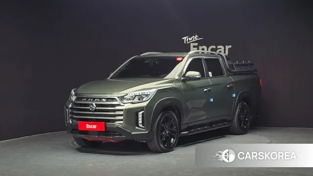 Ssangyong The New Rexton Sports Cannes 2022 Зеленый из Кореи