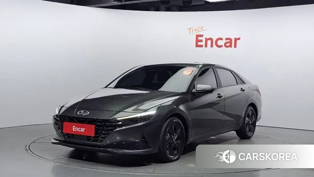 Hyundai Avante Hybrid (CN7) 2021 Серый из Кореи